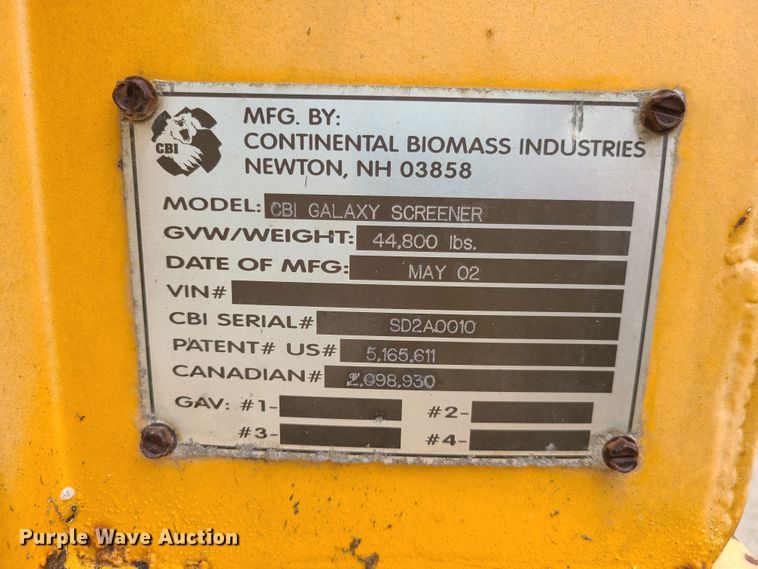 image for item K5905 CBI Galaxy screen