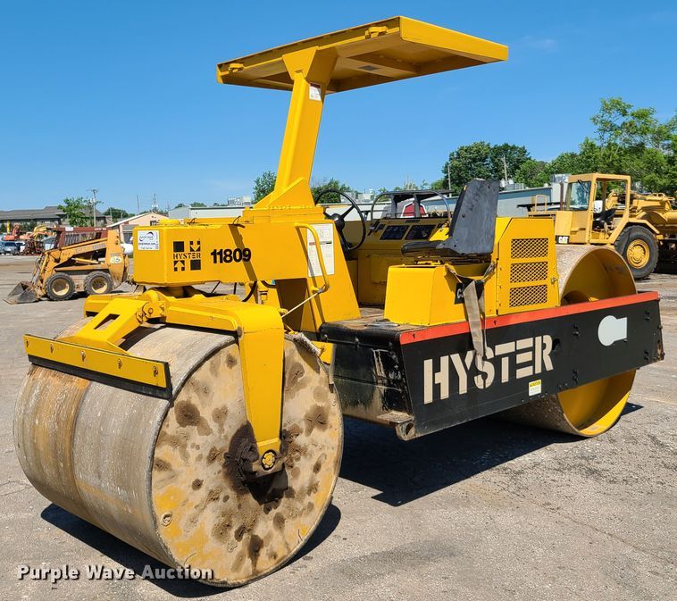 Hyster C350D double drum roller in Overland Park, KS | Item K5927 sold ...