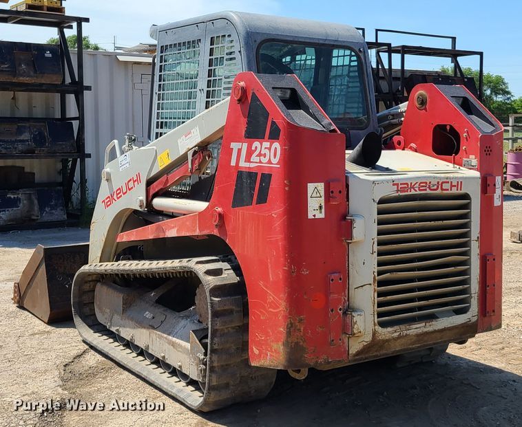 image for item K5949 2012 Takeuchi TL250  tracked skid steer loader