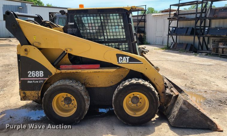 image for item K5951 2007 Caterpillar 268B  skid steer loader