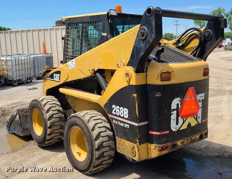 image for item K5951 2007 Caterpillar 268B  skid steer loader