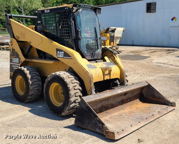 image for item K5952 2006 Caterpillar 268B  skid steer loader