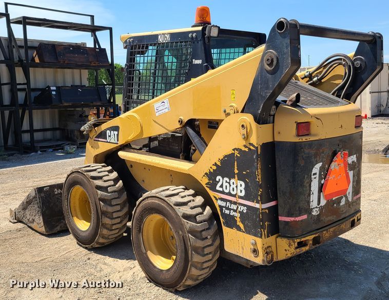image for item K5952 2006 Caterpillar 268B  skid steer loader