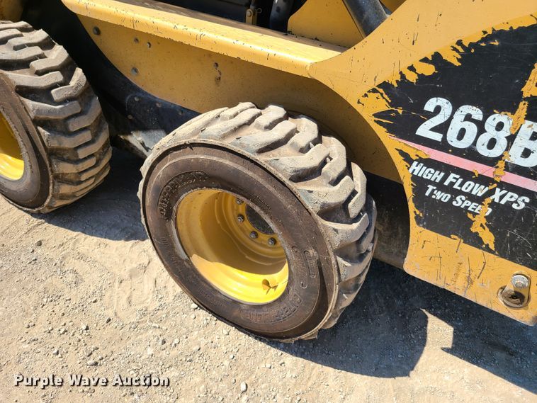 image for item K5952 2006 Caterpillar 268B  skid steer loader