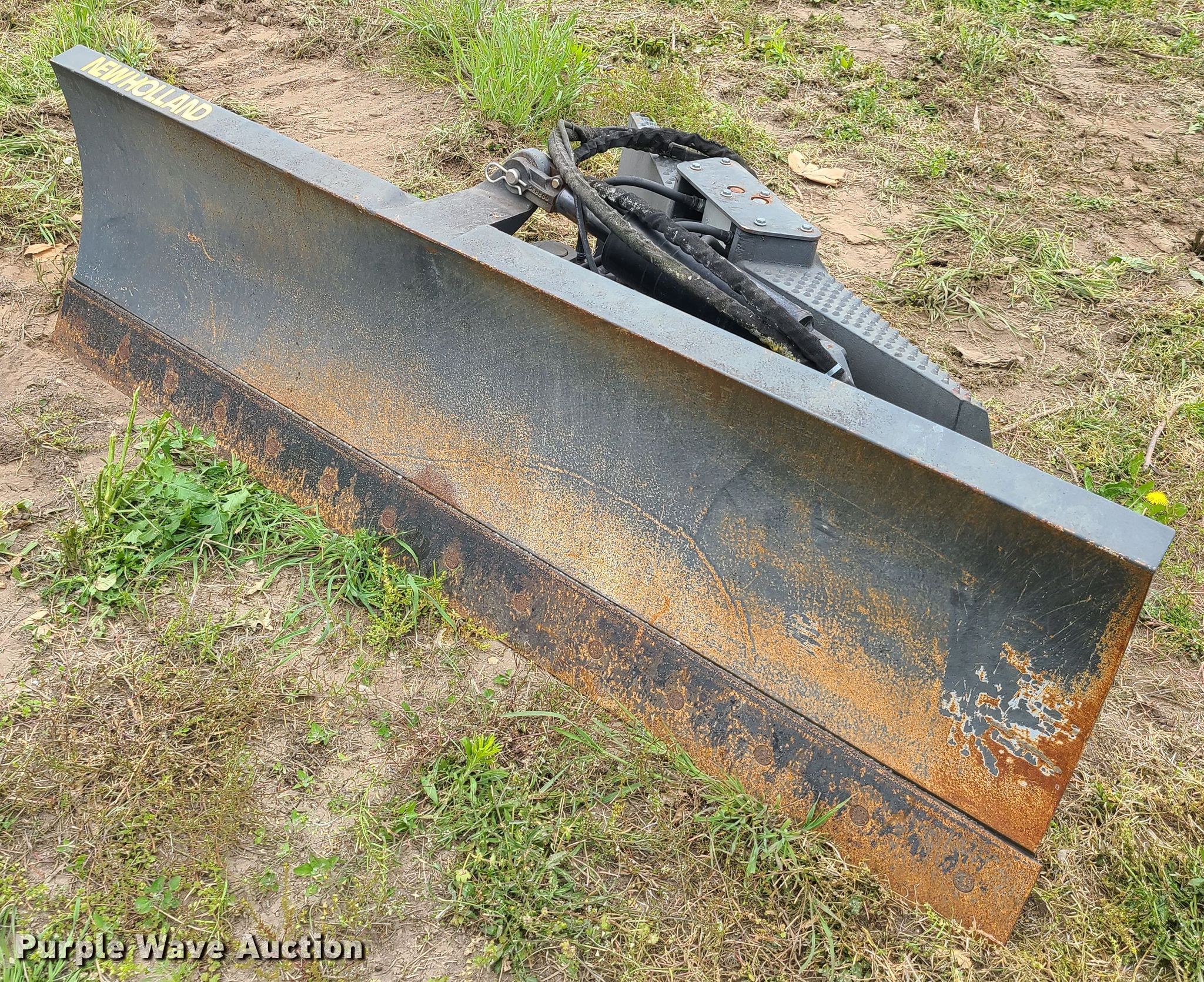 Grouser skid steer dozer blade in Richmond, MO Item K5875 sold
