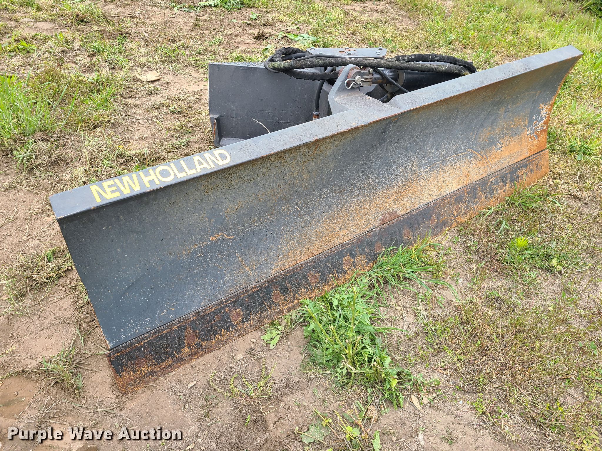 Grouser skid steer dozer blade in Richmond, MO Item K5875 sold