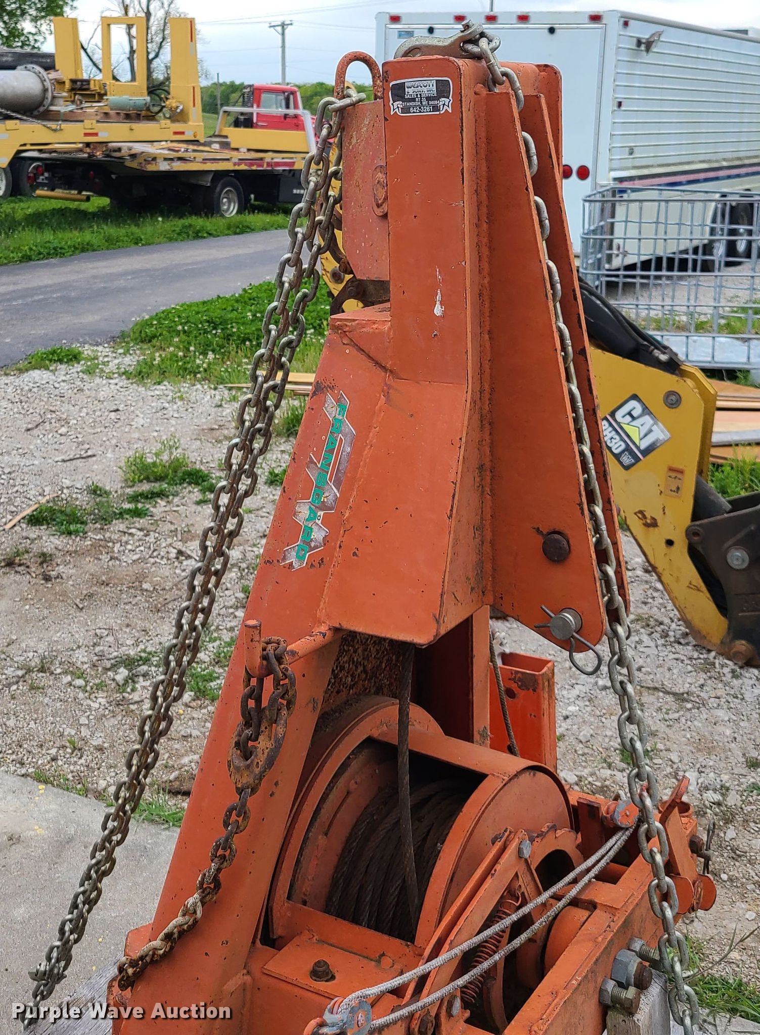 Fransgard V6000 logging winch in Richmond, MO Item K5880 sold