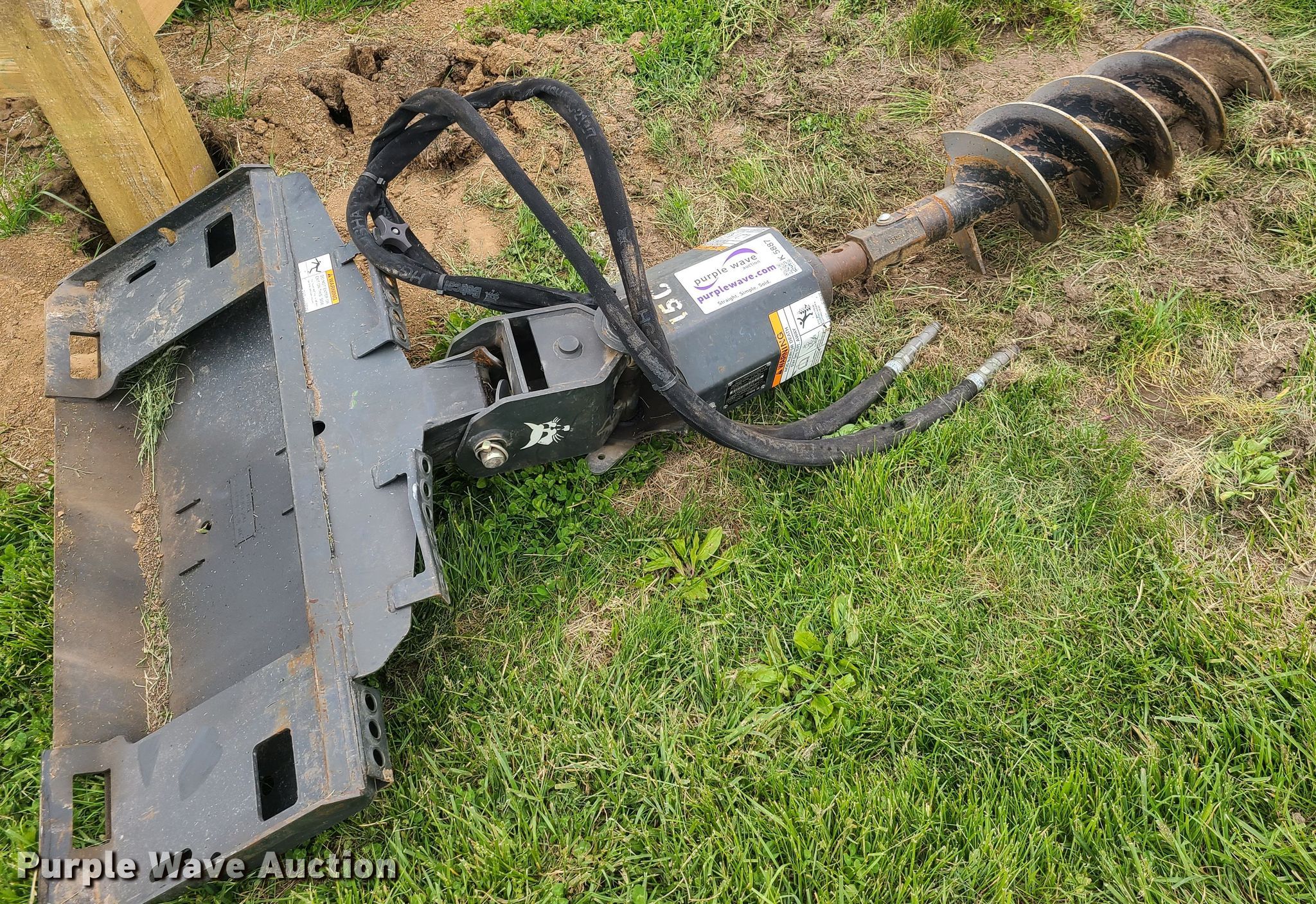 2016 Bobcat 15C skid steer auger in Richmond, MO Item K5887 for sale