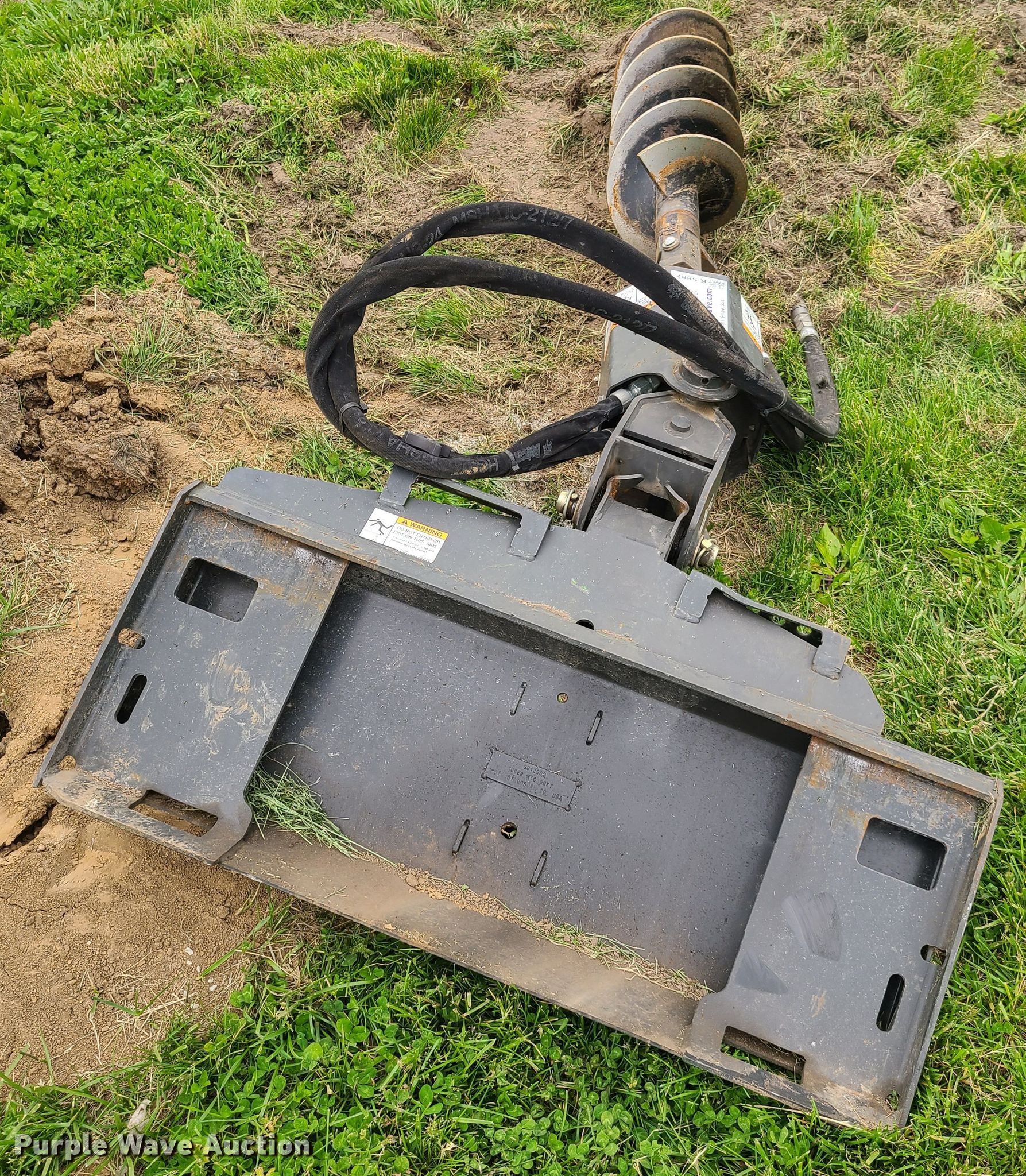 2016 Bobcat 15C skid steer auger in Richmond, MO Item K5887 for sale