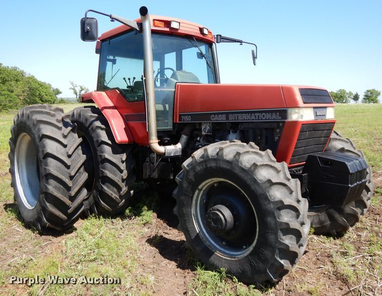 image for item DE5828 1992 Case IH 7150  MFWD tractor