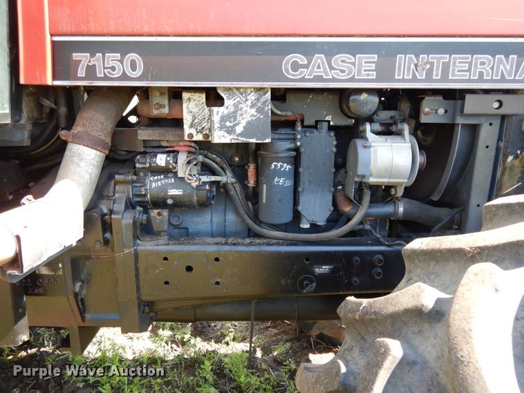 image for item DE5828 1992 Case IH 7150  MFWD tractor