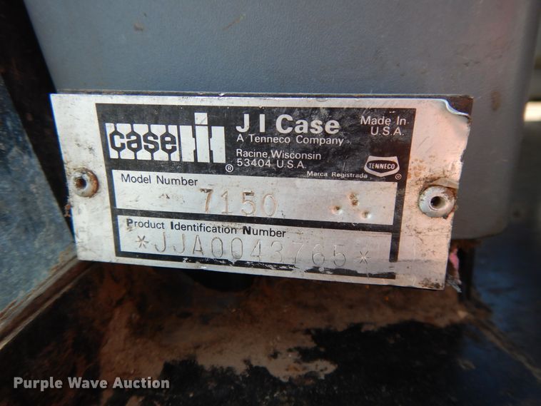 image for item DE5828 1992 Case IH 7150  MFWD tractor