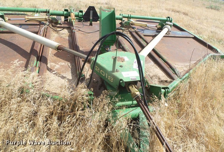 image for item DF8998 John Deere 2018 batwing rotary mower