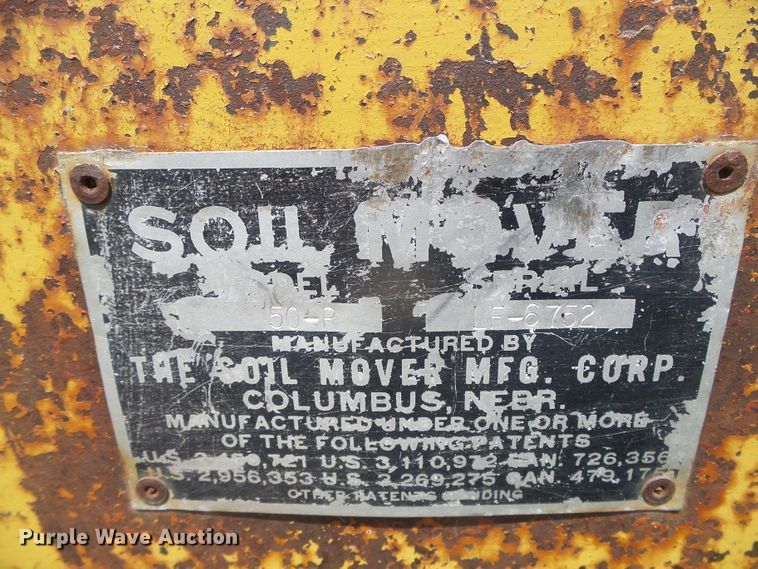 image for item DG0002 Soil Mover 50-R scraper