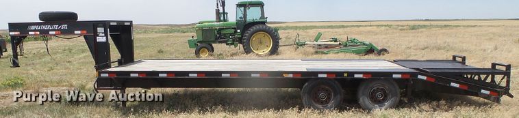 image for item DG0011 1999 Featherlite 5595 equipment trailer