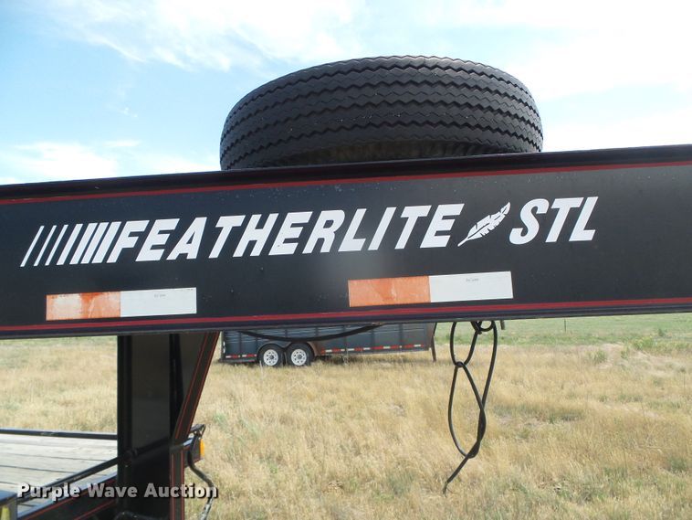 image for item DG0011 1999 Featherlite 5595 equipment trailer