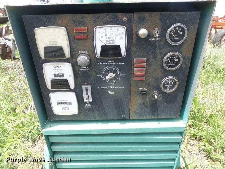 image for item DG0019 Onan 45DEF  generator