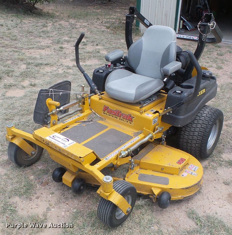 image for item DG0030 2012 Hustler FasTrak Super Duty ZTR lawn mower