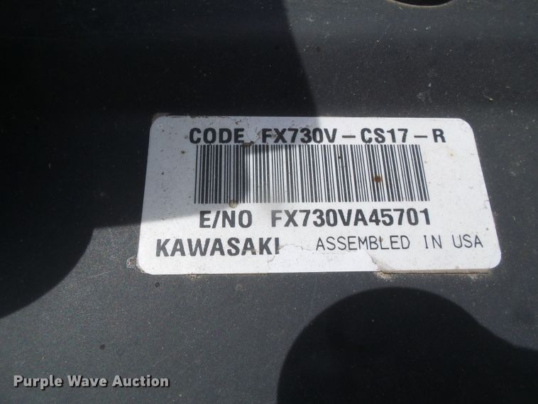 image for item DG0030 2012 Hustler FasTrak Super Duty ZTR lawn mower