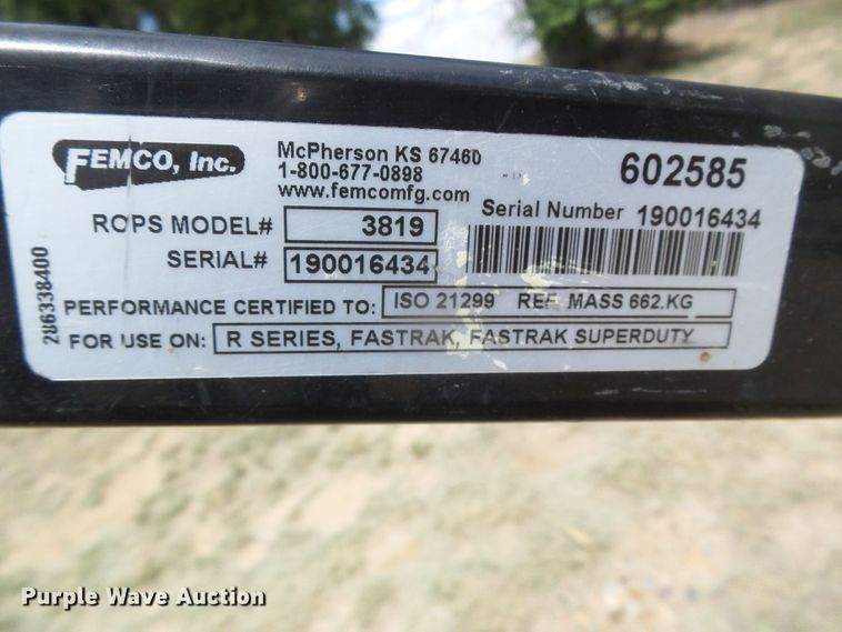 image for item DG0030 2012 Hustler FasTrak Super Duty ZTR lawn mower