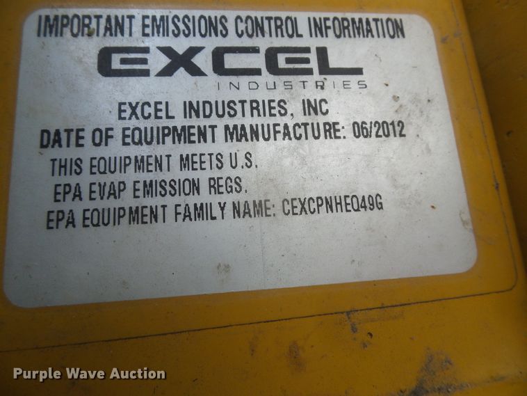 image for item DG0030 2012 Hustler FasTrak Super Duty ZTR lawn mower