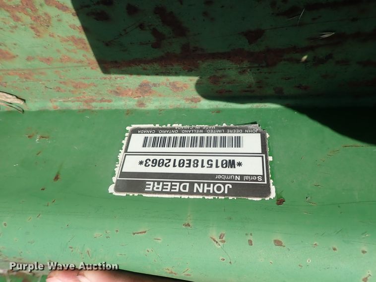 image for item DG2176 John Deere 1518 rotary mower