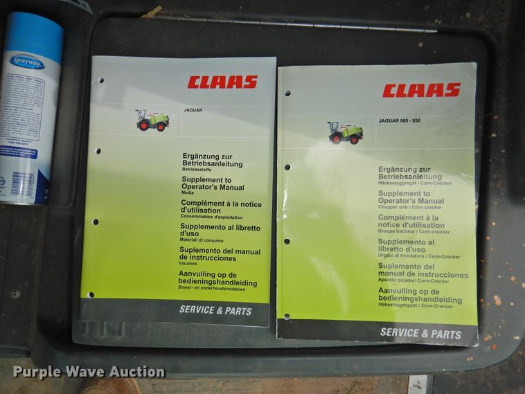 image for item DI0146 Claas Jaguar 980  forage harvester