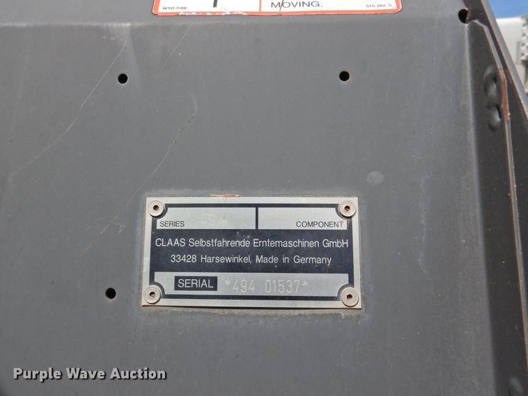 image for item DI0149 Claas Jaguar 980  forage harvester