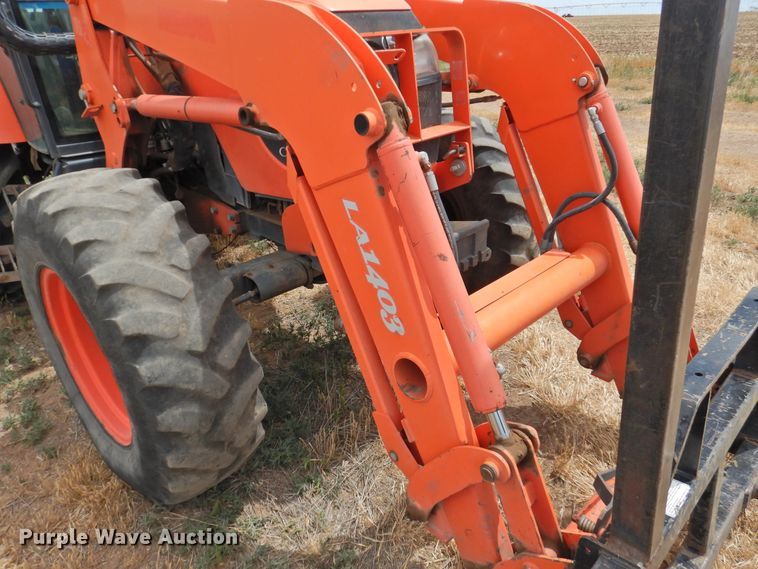 image for item DI0151 2013 Kubota M108S  MFWD tractor