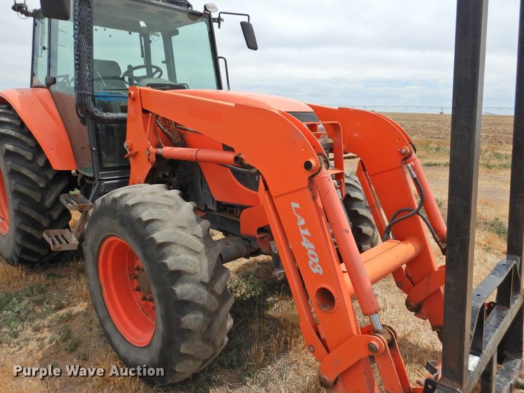 image for item DI0151 2013 Kubota M108S  MFWD tractor