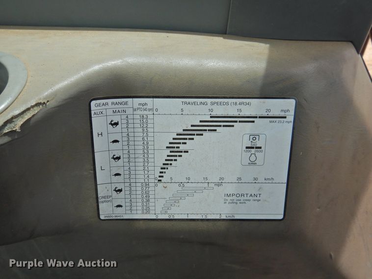 image for item DI0151 2013 Kubota M108S  MFWD tractor