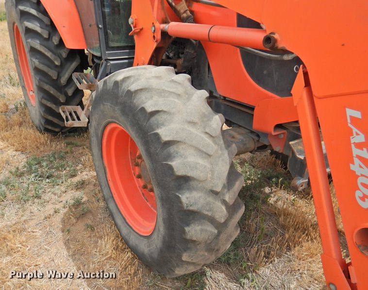 image for item DI0151 2013 Kubota M108S  MFWD tractor