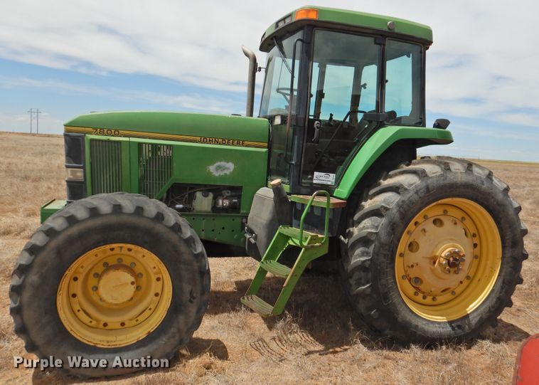image for item DI0152 1994 John Deere 7800  MFWD tractor