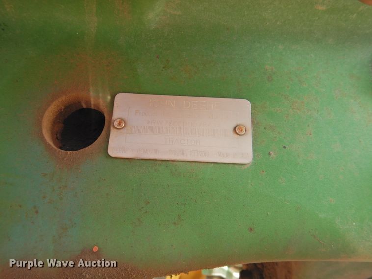 image for item DI0152 1994 John Deere 7800  MFWD tractor