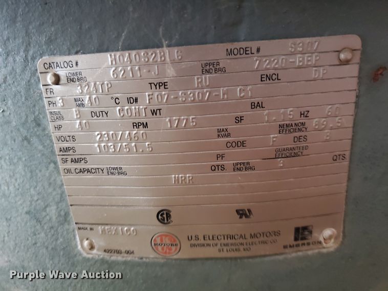 image for item GM9234 Electric motor and pumps