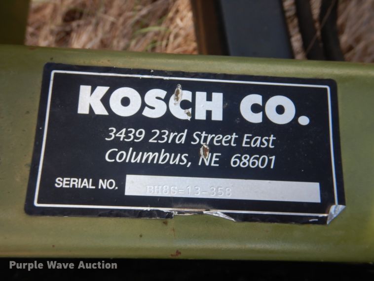 image for item GM9243 Kosch bale handler