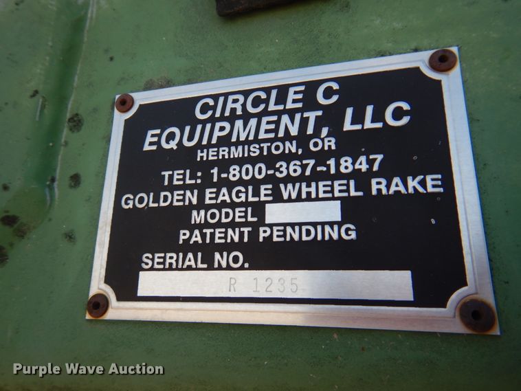 image for item GM9246 Golden Eagle hay rake