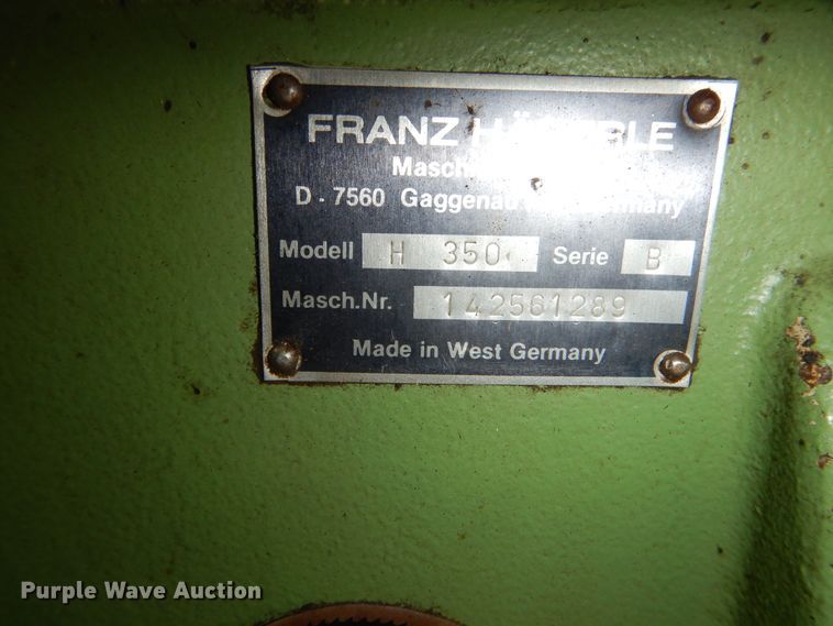 image for item GN9907 Haberle H350 cold saw