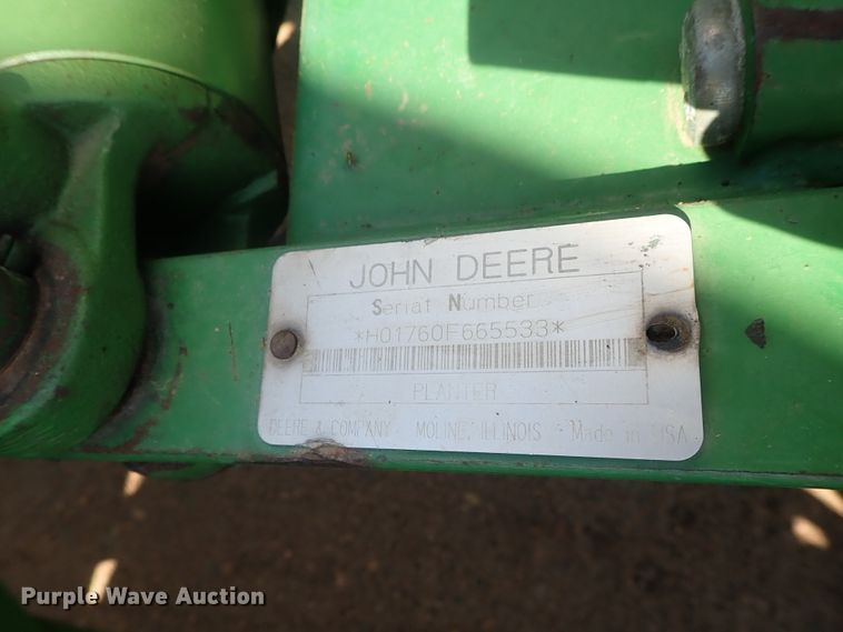 image for item GW9369 John Deere 1760 Max Emerge II planter