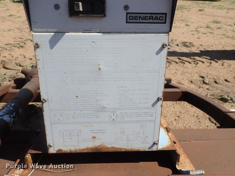 image for item GW9392 Generac 6871-0 PTO generator
