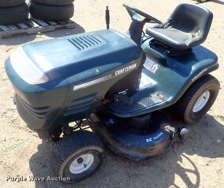 2000 craftsman riding mower