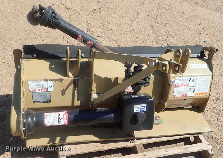 Land Pride RTR0550 tiller in Kinsley, KS Item GW9404 sold Purple Wave