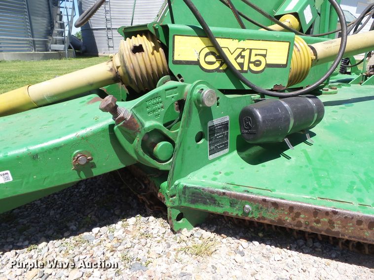 image for item GX9104 John Deere CX15 batwing rotary mower