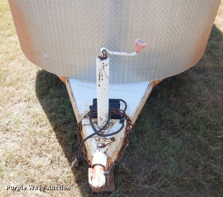 image for item GY9911 Shop built livestock trailer