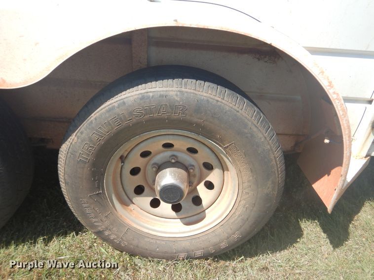 image for item GY9911 Shop built livestock trailer
