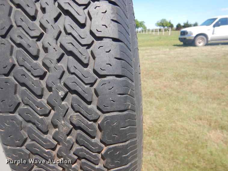 image for item GY9911 Shop built livestock trailer