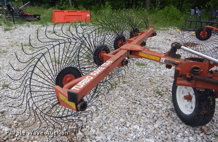 image for item HM9521 Pequea Turbo Rake hay rake