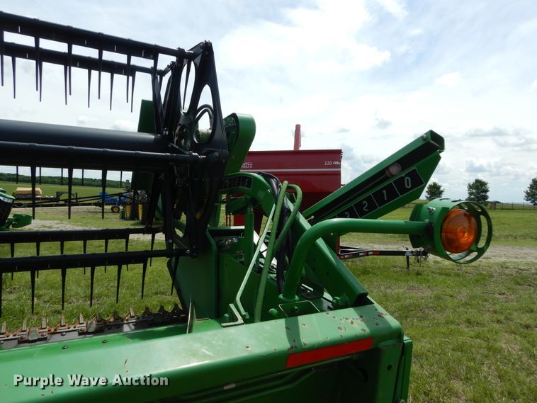 image for item HS9585 1998 John Deere 930  flex head