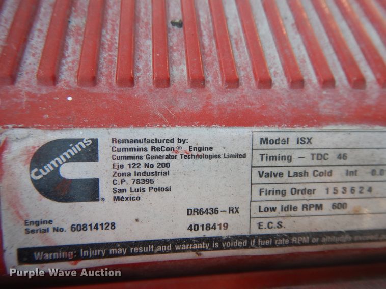 image for item DE5801 2009 Peterbilt 386  semi truck