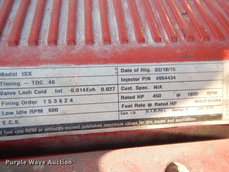 image for item DE5801 2009 Peterbilt 386  semi truck